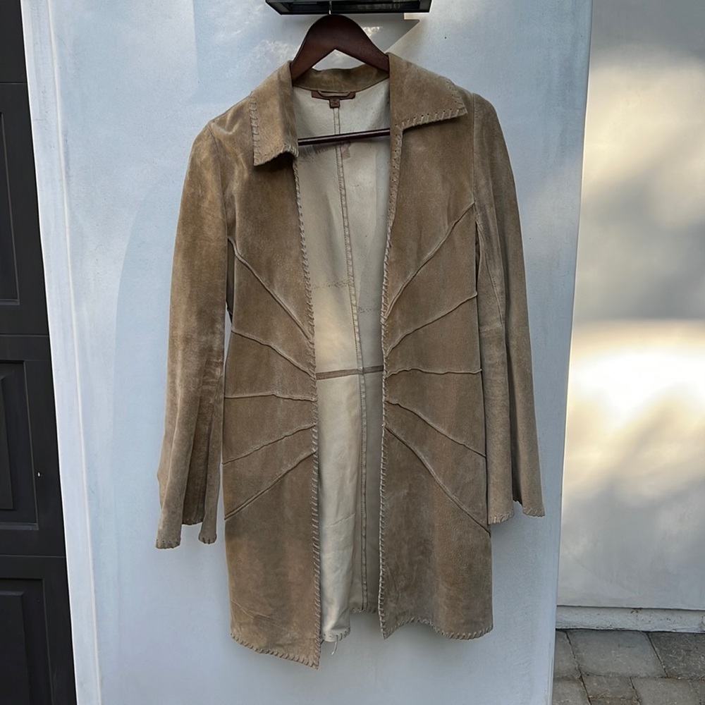Leather Jacket Sz Med